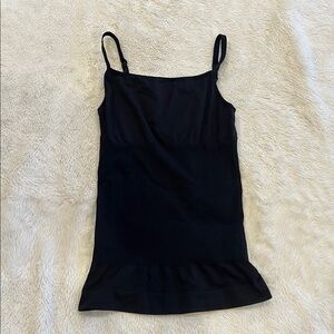 Spanx ASSETS black large top shaping